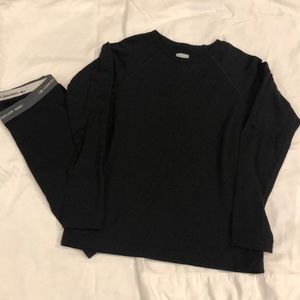 Boys Icebreaker set, merino lightweight base layer size 10